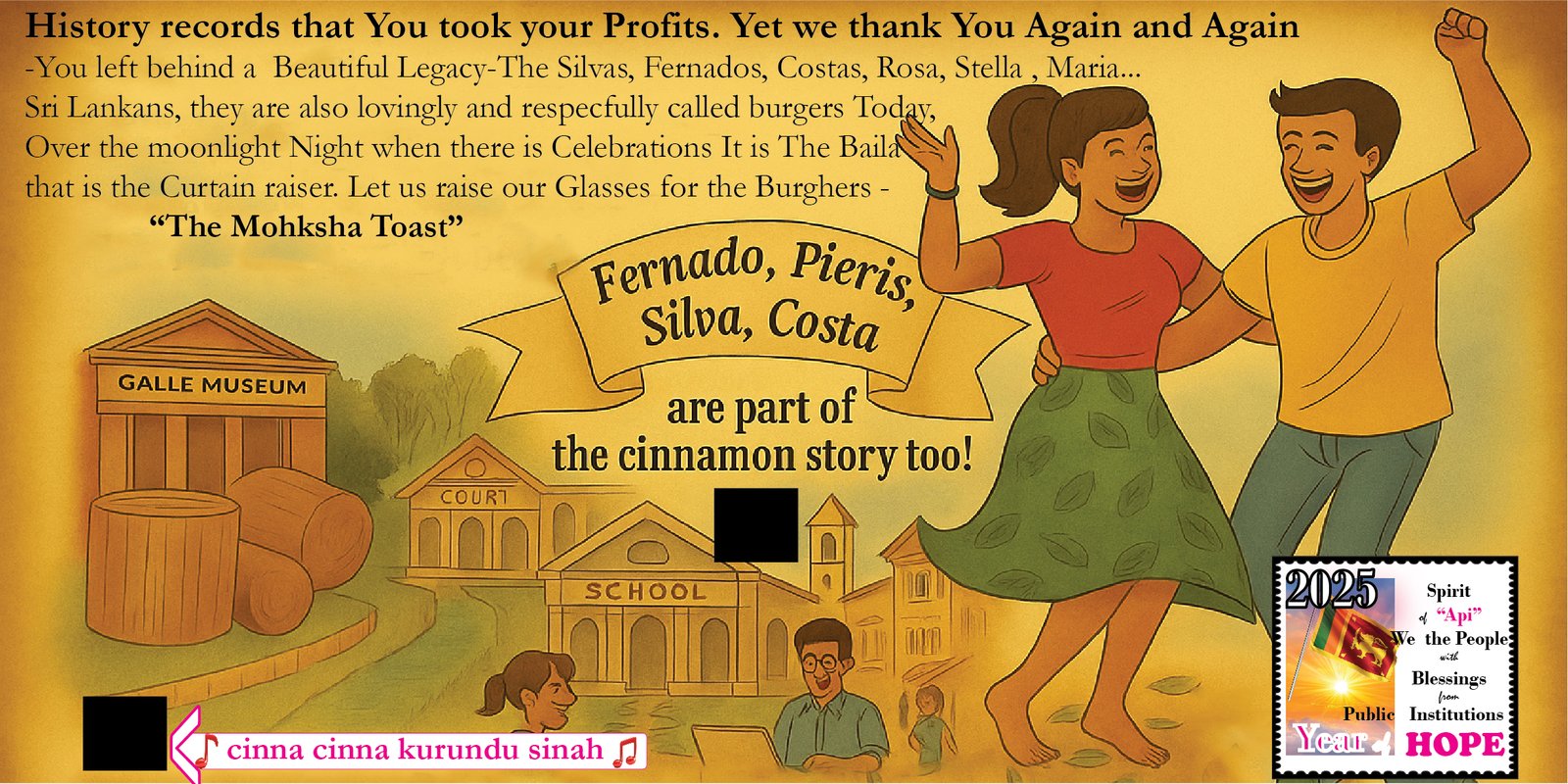 Sri Lanka Design 3 postcard